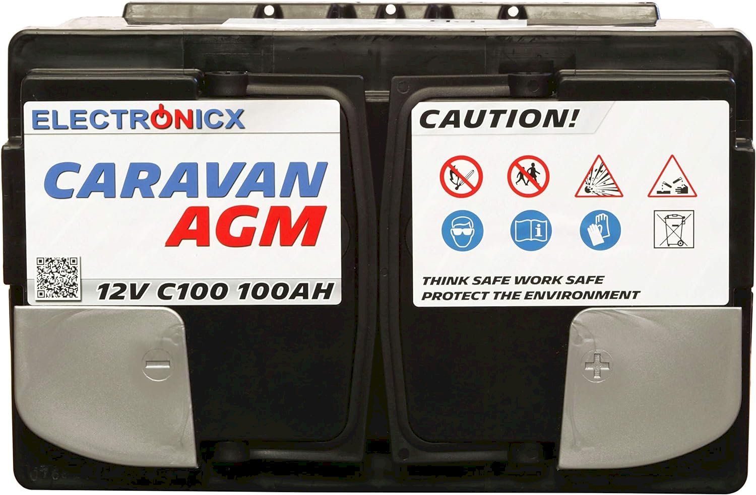 Batterie: Electronicx Caravan Batterie 100 AH 12V – Nuovo e nell'imballaggio originale da Bottighofen venduto da zaap 3
