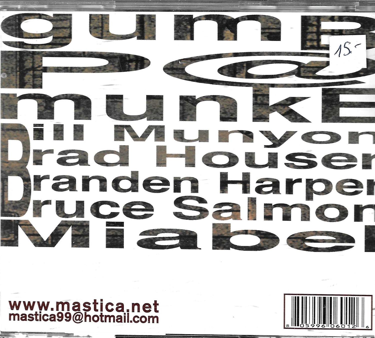 CD: Mastica - Mastickattack – Usato da Savagnier venduto da Ne2065 1