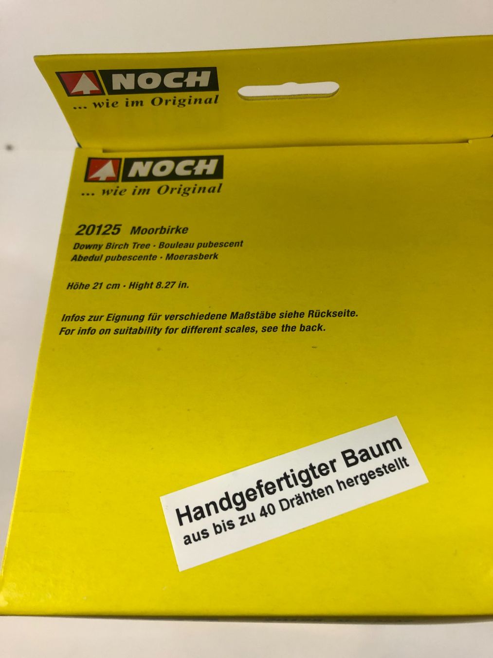 Noch Modellini di ferrovie: Noch H0 20125 Moorbirke – Nuovo e nell'imballaggio originale da Rodersdorf venduto da Joerg11 3