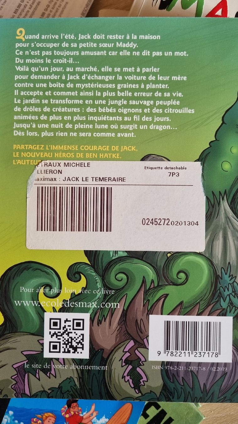 Libri: Jack le téméraire - Ben Hatke – Usato da Corbeyrier venduto da Lalaland99 1