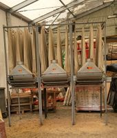 Lot de matériel de ventilation et conduits en métal