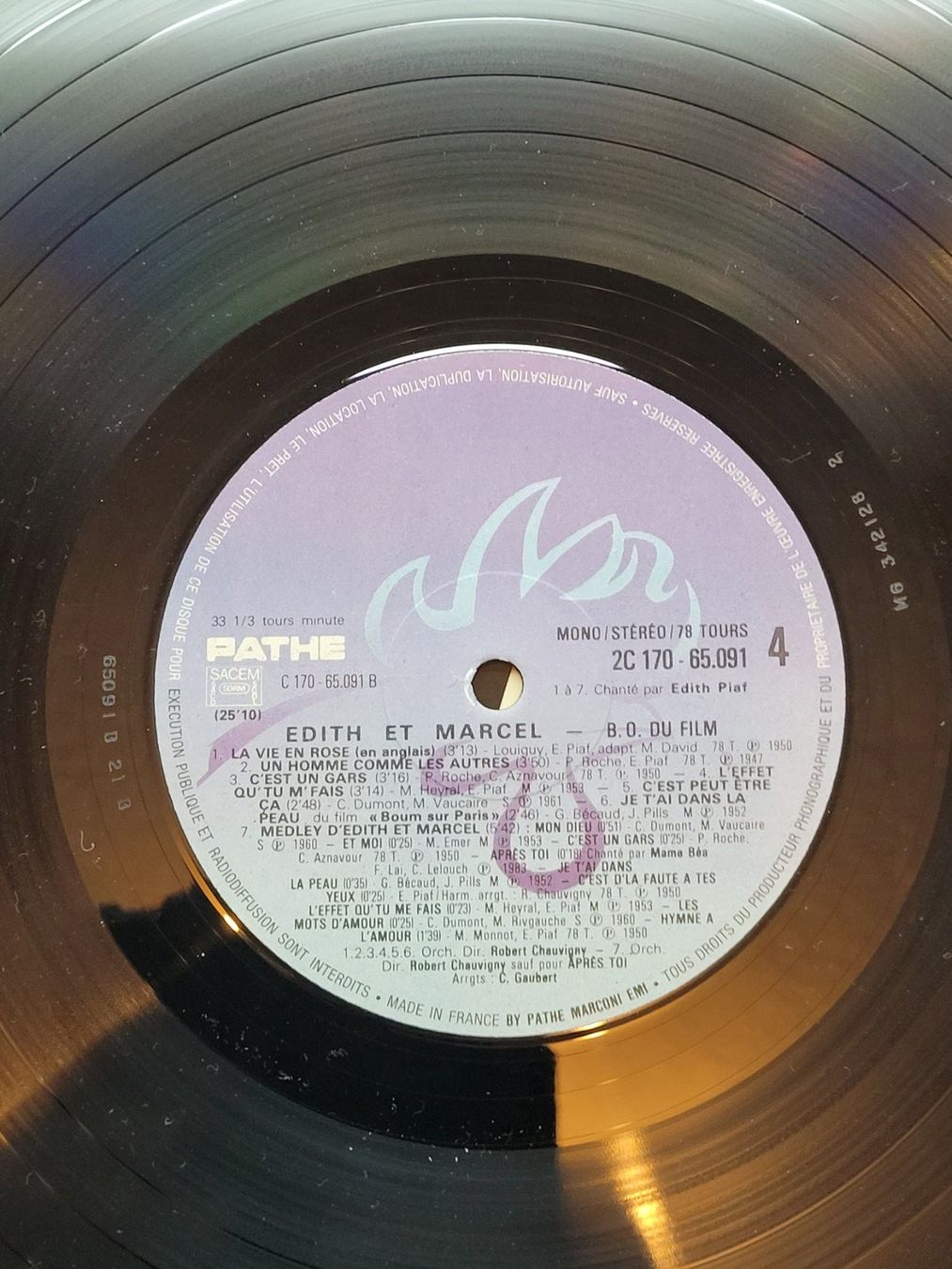 Schallplatten: Double Vinyle Edith et Marcel - Bande originale du film – Gebraucht aus La Chaux-de-Fonds von reu_kx5l 9