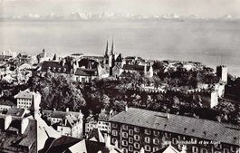 Neuchâtel et les Alpes poste militaire Feldpost LS.KP. IV/19