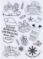 Silikonstempel Weihnachten Neujahr