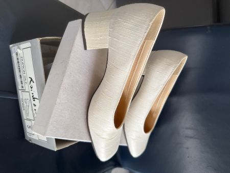 Rainbow Club Brautschuhe Gr. 38 Elfenbein Duponseide
