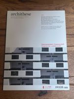 Architekturzeitschrift: Archithese „ Genossenschaft Gemein.“
