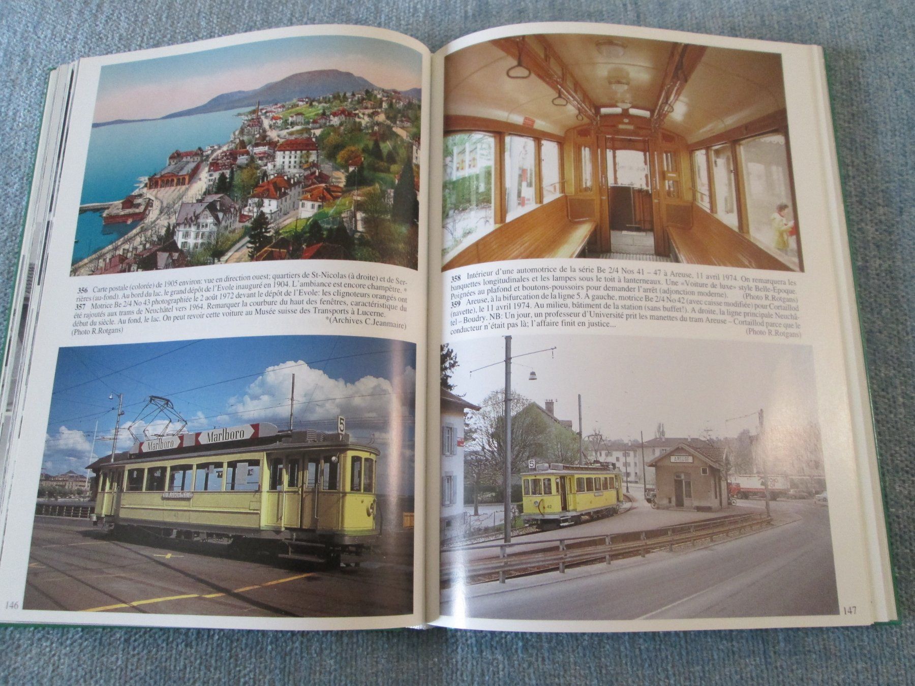 Livres: Les Tramways de Neuchâtel II – D'occasion à Neuchâtel par Dualseele 2