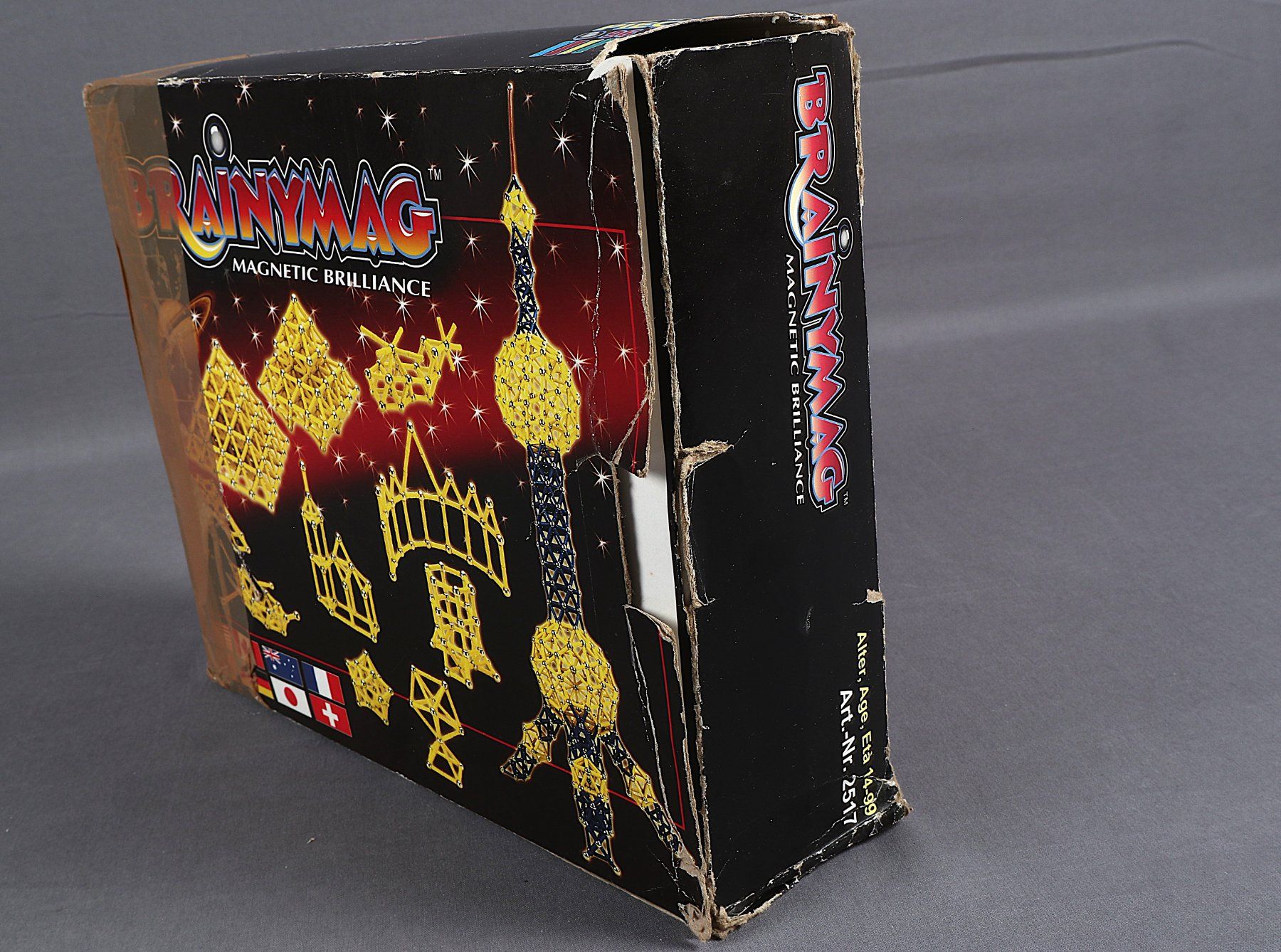 Bea Giochi: OUSHKUSH Brainymag Magnetbauspiel – Usato da Steinen venduto da Restwert_Steinen 4