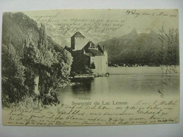 Ansichtskarten: AK  Schloss Chillon – Gebraucht aus Gundetswil von Egro01