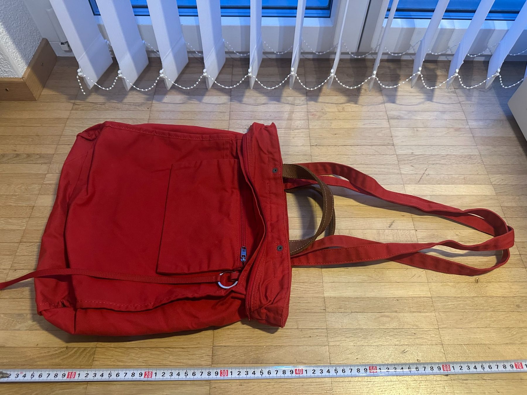 Borse da donna: Damen Tasche / Rucksack rot Stoff – Usato da Zug venduto da Supervamp