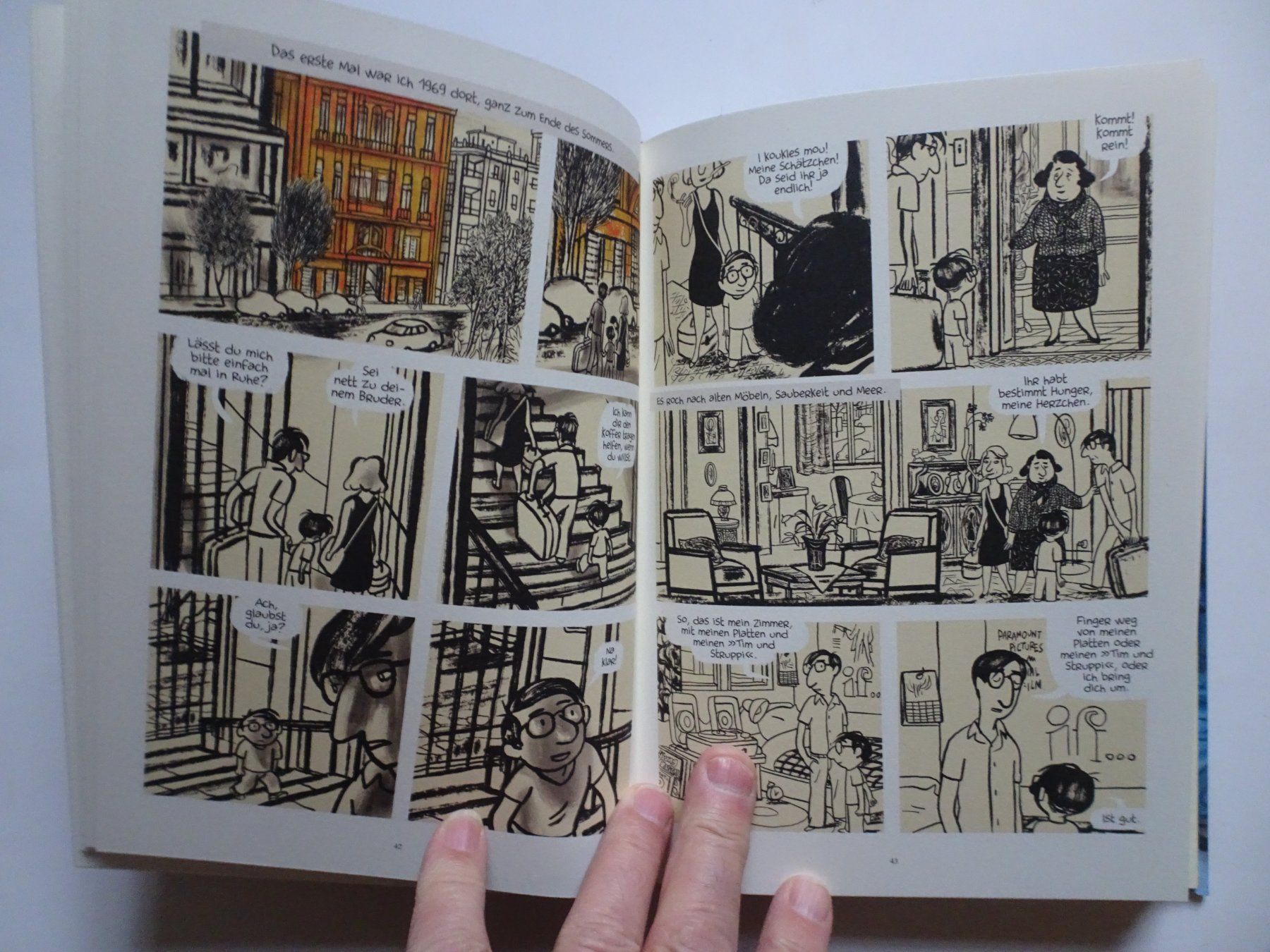 Fumetti: Charles Berberian - Eine orientalische Erziehung - Comic – Usato da Schönenwerd venduto da schnitzunddrunter 4