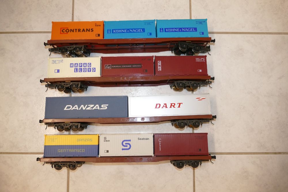 Lima 0: 4xSNCF Containerwagen (Gebraucht) in Niederhasli für CHF 99 ...