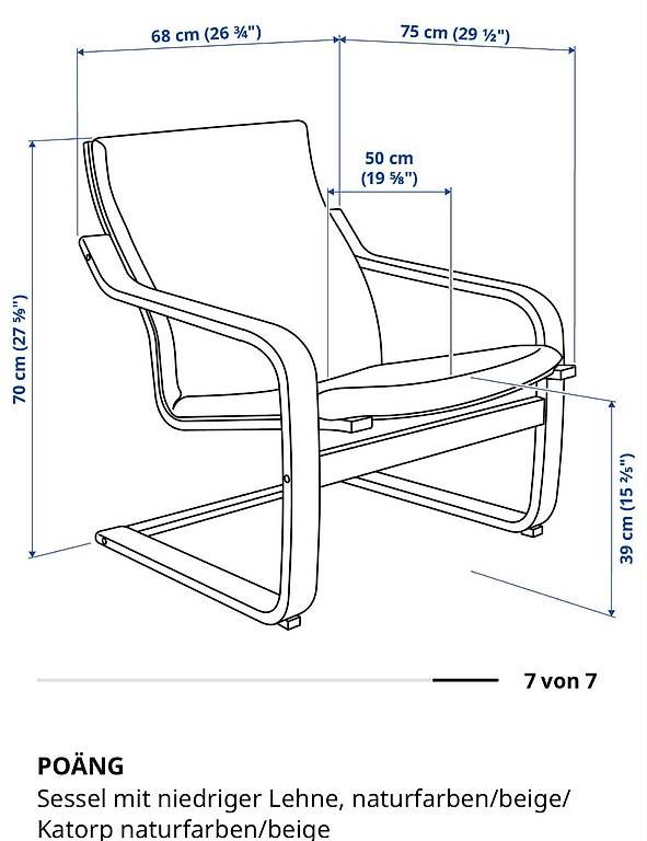 Sessel: Lesesessel Ikea – Gebraucht aus Emmenbrücke von leandri11 2