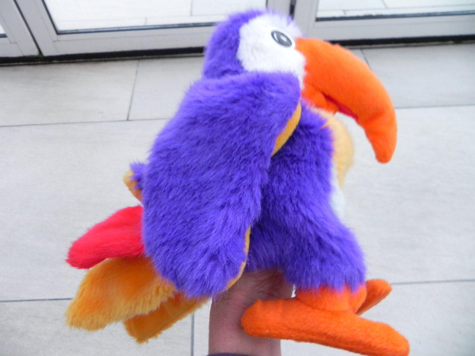 Bambole: Papagei Handpuppe Plüschtier – Usato da Stallikon venduto da pcerny16 6