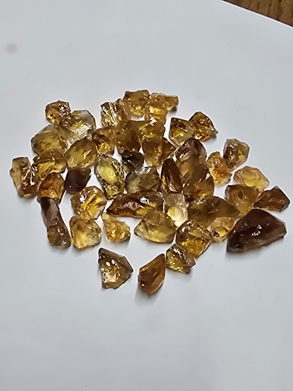 Pierres précieuses: Edelsteine Citrin Rohsteine 50gr.  – D'occasion à Rorschach par TimelessTrading 1