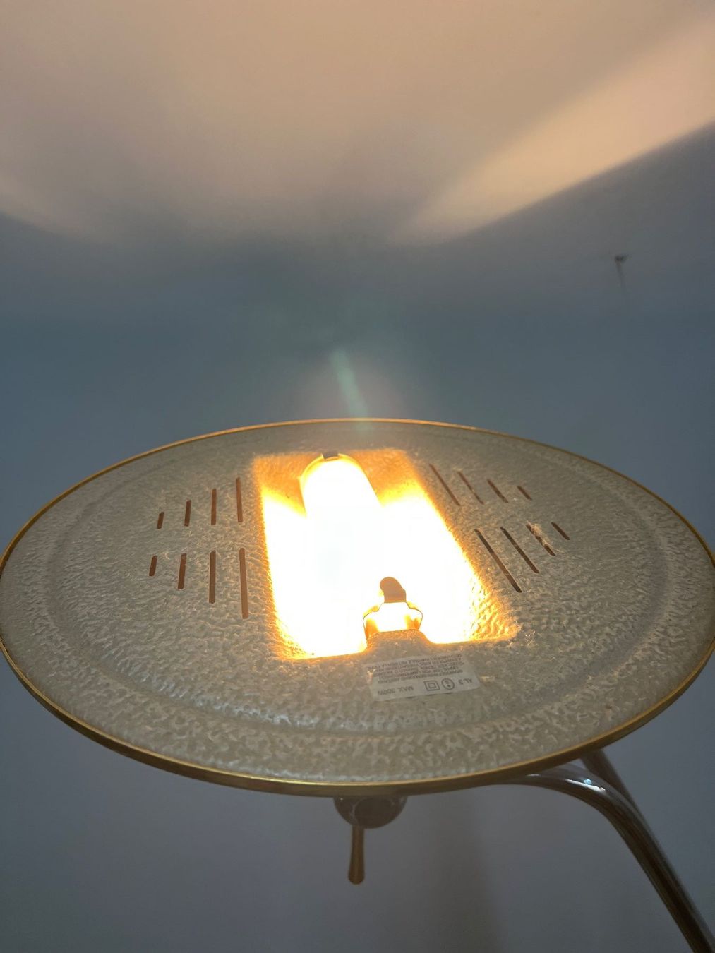 Lampes: verchromte Designer Stehlampe – D'occasion à Zürich par Levelart 1