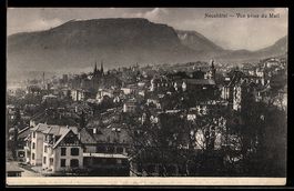 AK Neuchâtel, Vue prise du Mail