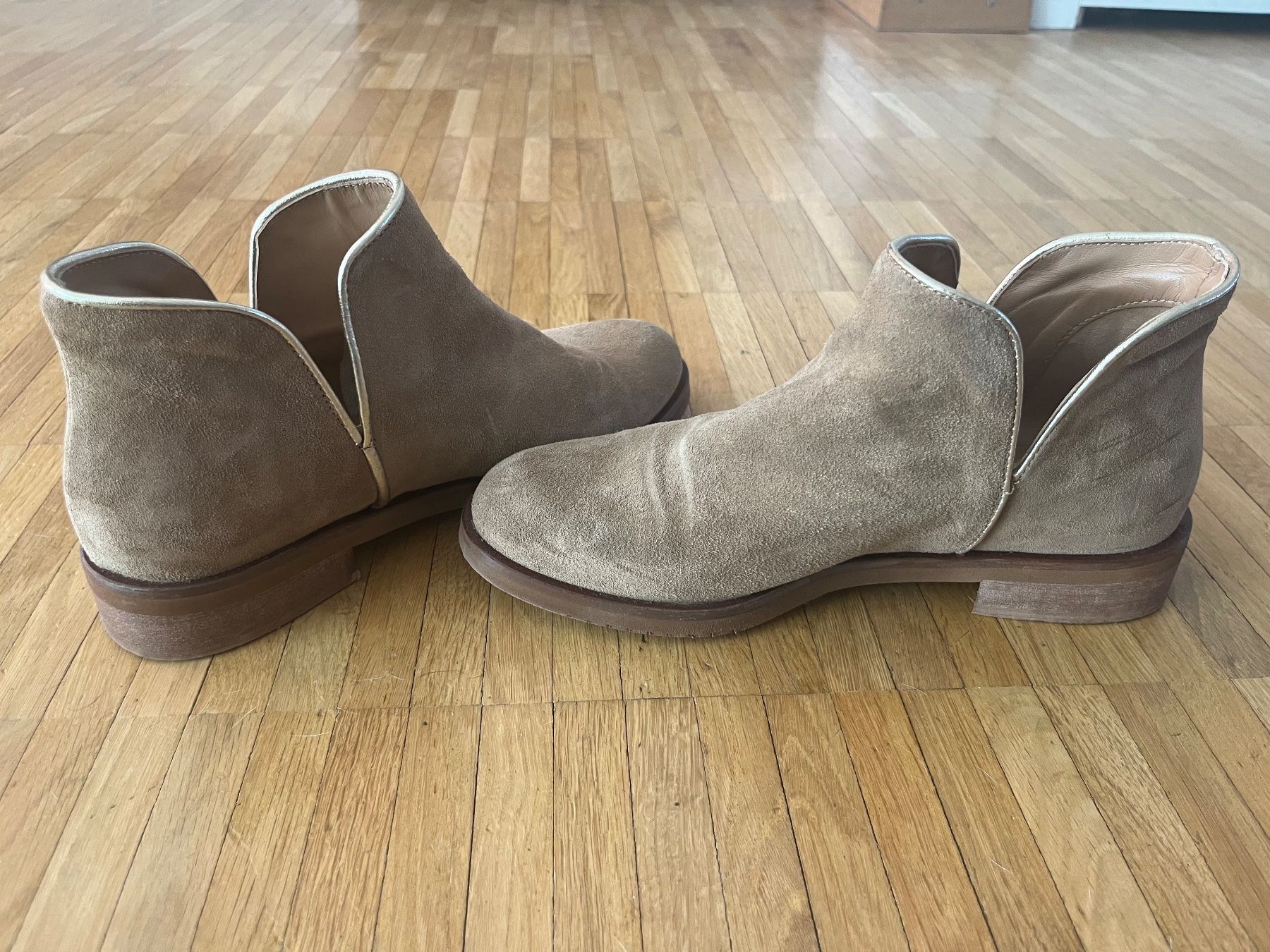 Damenschuhe: Wildleder Boots Gr. 38, ViolaTami – Gebraucht aus Zürich von knellies 2