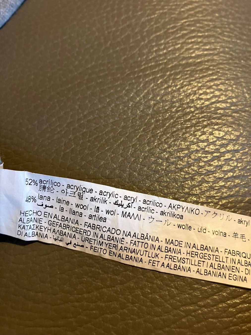 Zara Maglioni & Felpe: Pullover grigio tg.L Zara misto lana – Usato da Melano venduto da H-Sara 2