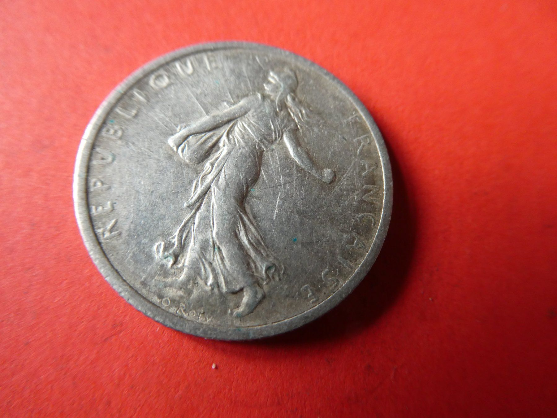 Tutti le monete: Frankreich 1916,  1 Franc  -  Silber – Usato da Hinterforst venduto da rohusri 1