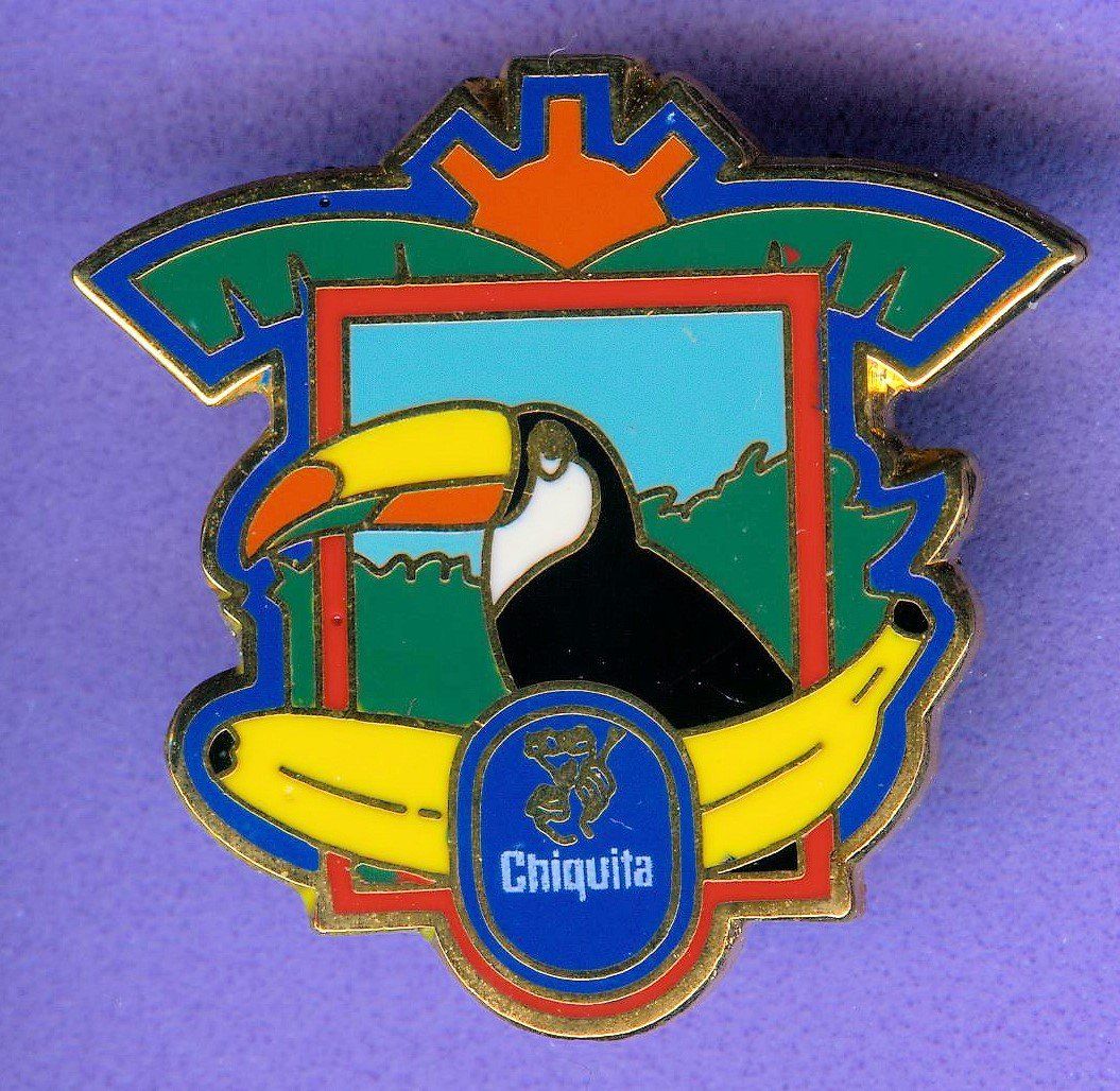 Chiquita Placchette & Badge: CHIQUITA  Tukan – Usato da Winterthur venduto da Sammleroase