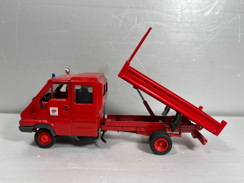 Miniature Eligor 1/43 - Renault B 120 D.C. Heinis Cabine Double - Pompiers - Occasion
