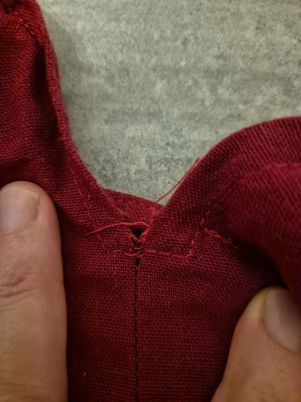 Robes: Weinrotes Sommer- / Strandkleid – D'occasion à Niederwil SG par javatux 4