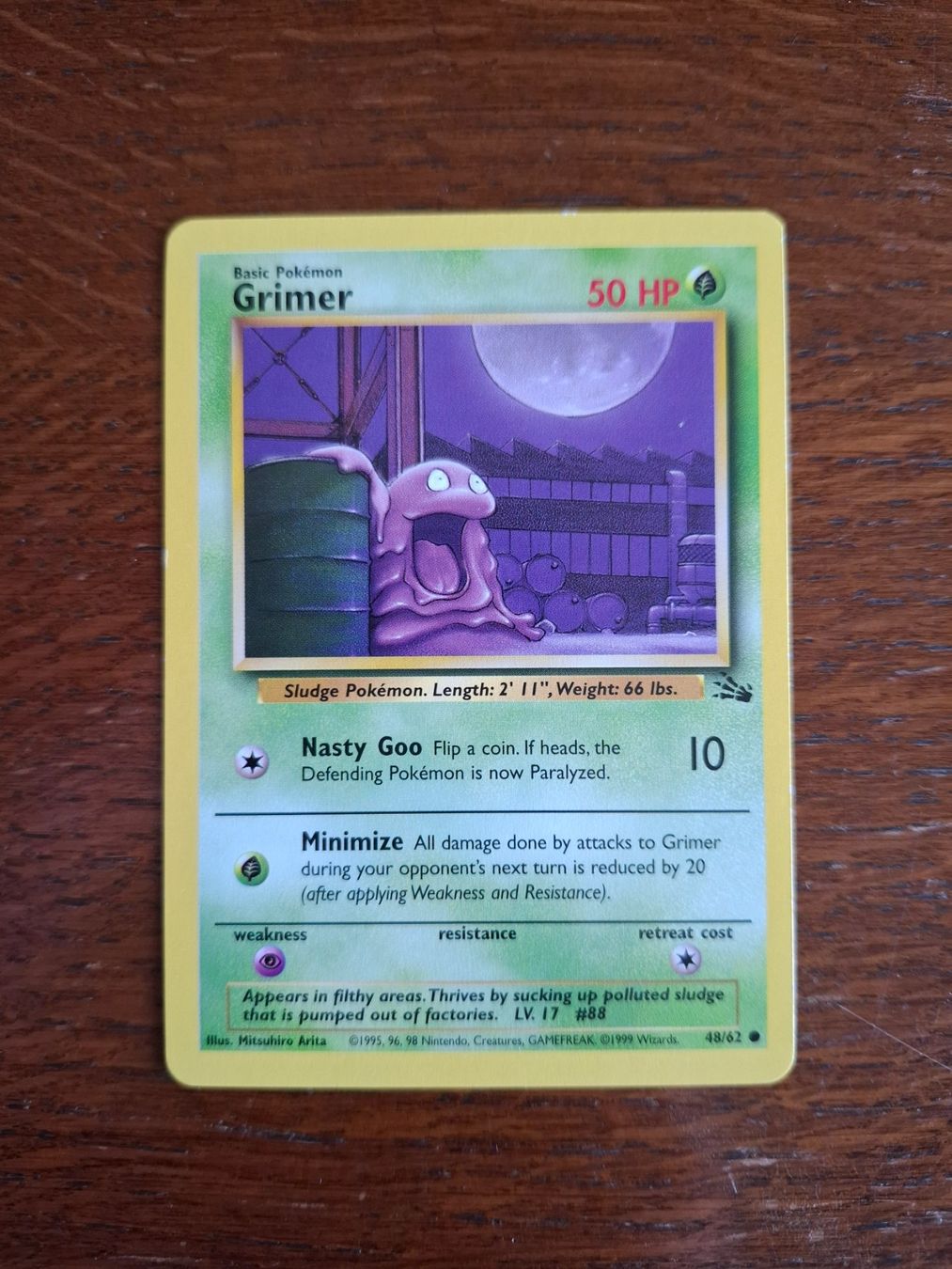 Pokémon Cartes à collectionner: Pokemon Grimer Fossil Set 48/62 – D'occasion à Giornico par ale_lc8k