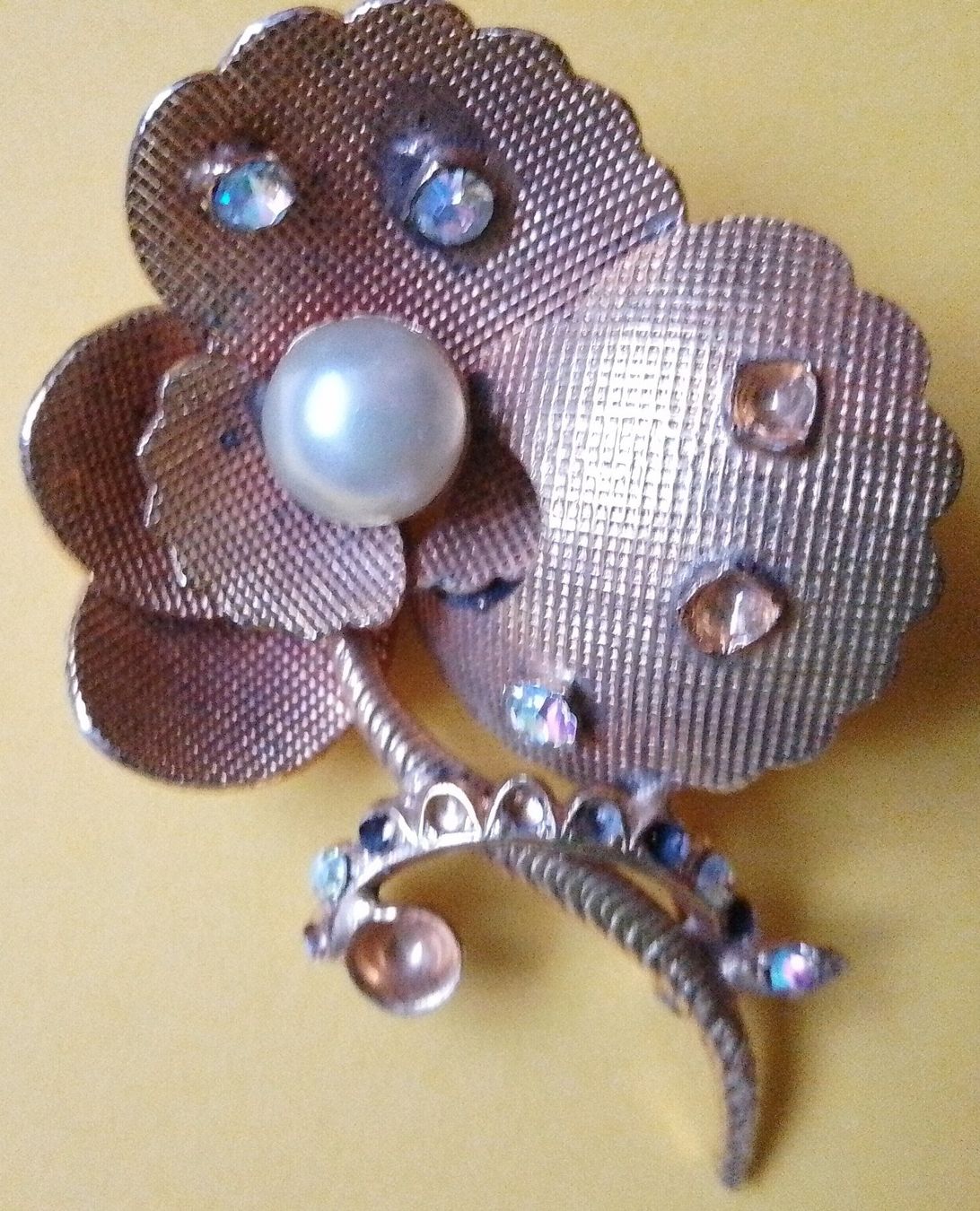 Spille & Fermagli: Vintage-Brosche in Form einer Blume ca. 12 gr. Schmuck 60er – Usato da Wohlen AG venduto da salamanderspielwaren 2