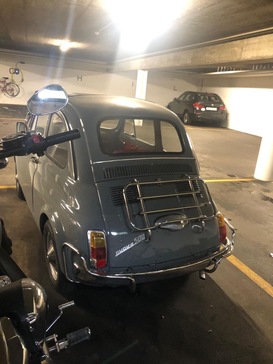 Fiat Autos: Fiat 500 F Oldtimer Grau – Defekt aus Andwil SG von dec_ssl5 8