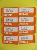 Taschenlamenbirne Osram 8 x  2,5V 0,3A  3690 PR6#TS1