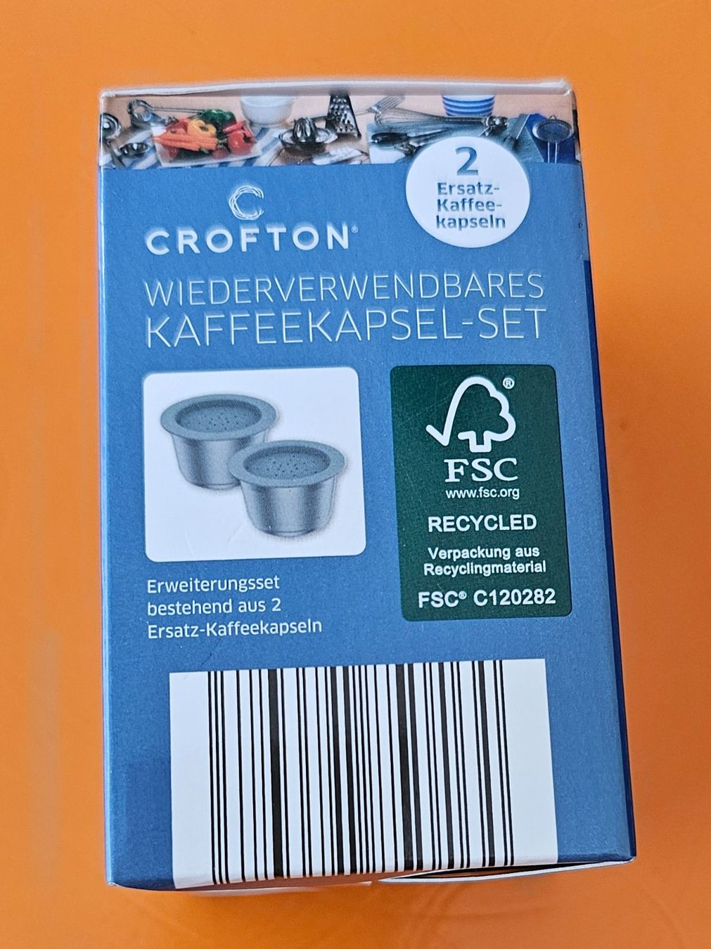 Kaffeemaschinen & Espressomaschinen: ✅Wiederverwendbares Kaffeekapsel Set  📌 – Neu und originalverpackt aus Kreuzlingen von UAE 5