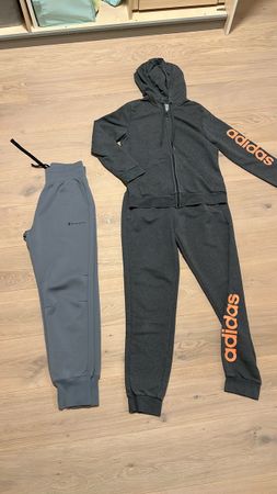 Sportliches Adidas Trainingsanzug Set & Trainerhose Champion