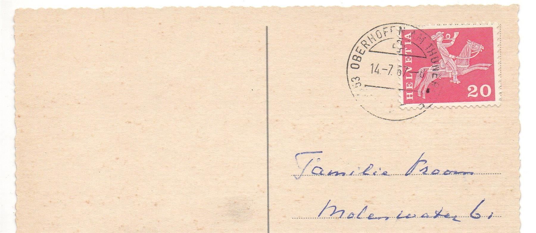 Cartes postales: THUN Blick auf See – D'occasion à Jona par philajona 1