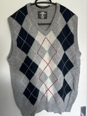 Veste mit Argyle Muster
