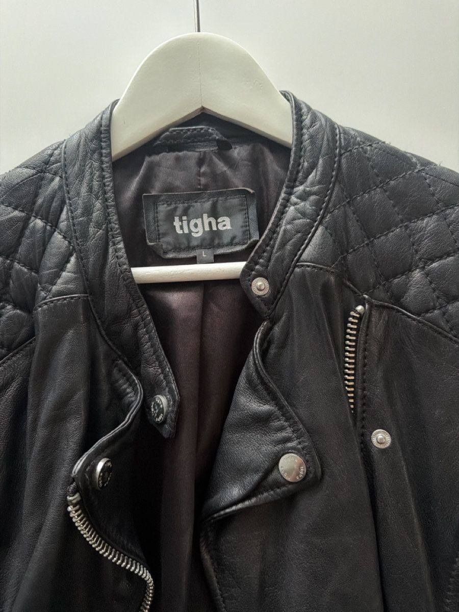 Giacche: Tigha Lederjacke -Gr L – Usato da Rothenthurm venduto da LaThie 1