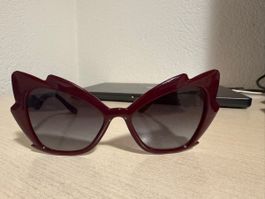 Dolce & Gabbana Damen Sonnenbrille – Cat-Eye / Schmetterling
