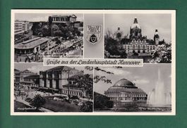 Gruss aus der Landeshauptstadt HANNOVER - 4 Bilder