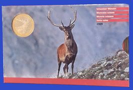 Münzsatz Schweiz 2009 stgl.