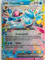 Pokémon Glaziola ex Terakristall Prismatische Entwicklungen