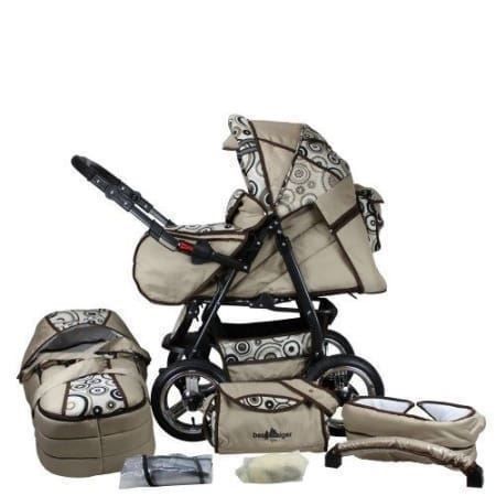 BSV69 - Buggy BERGSTEIGER Kinderwagen RIO BEIGE KREISE (Neu und  originalverpackt) in Wallenwil fr CHF 359  mit Lieferung auf Ricardo  kaufen