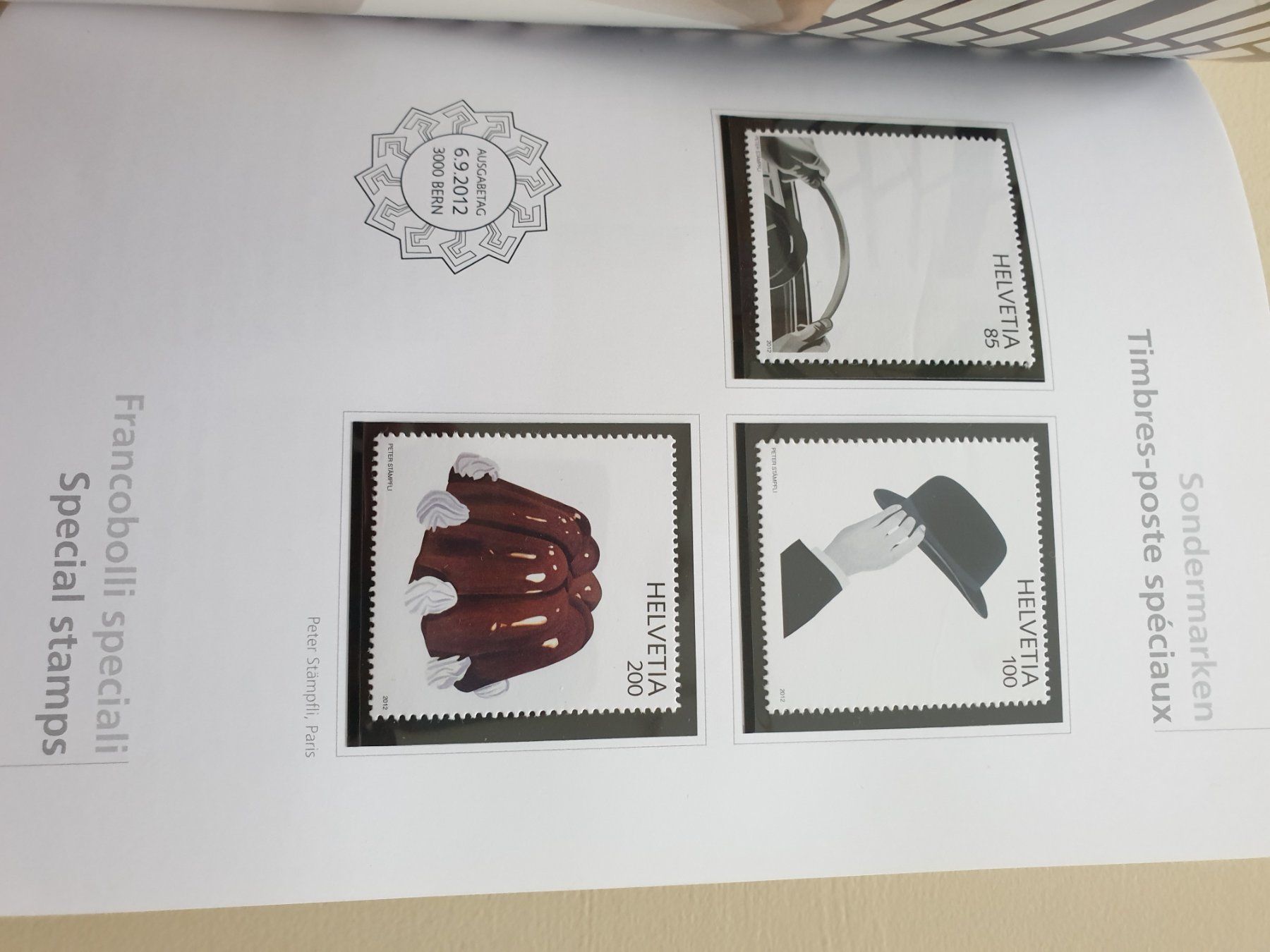 Alle Briefmarken: Jahresbuch CH Briefmarken 2012 postfrisch vollständig top – Neu (gemäss Beschreibung) aus Frauenfeld von Kasico 7