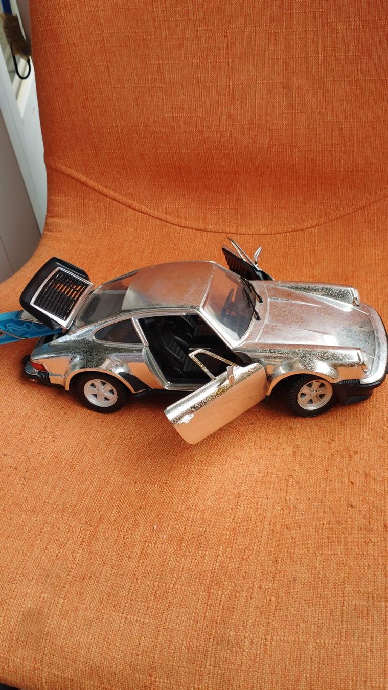 Tonka Modellini d'auto: Porsche 911 chrom – Difettoso da Chur venduto da oriori 1