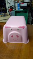 Trittschemel "Schweinchen" für Kinder