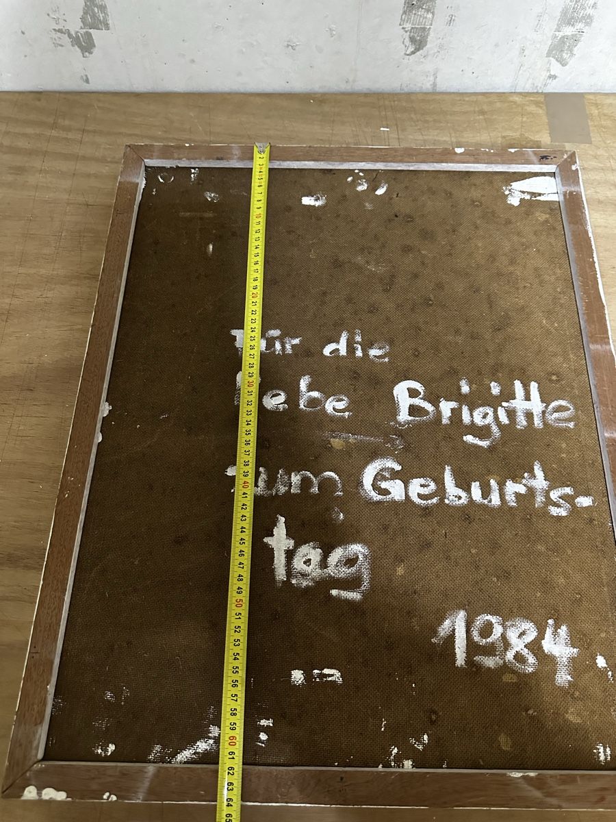 Dipinti: S. Laubscher Gemälde 1984 – Usato da Uetliberg venduto da Mitinsky 6