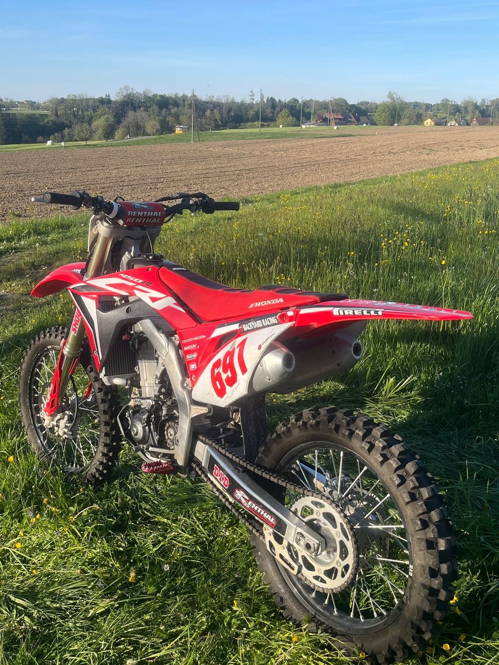 Honda Enduro: Honda CRF 450R (MX) – Usato da St. Gallen venduto da Sanders-sell 4