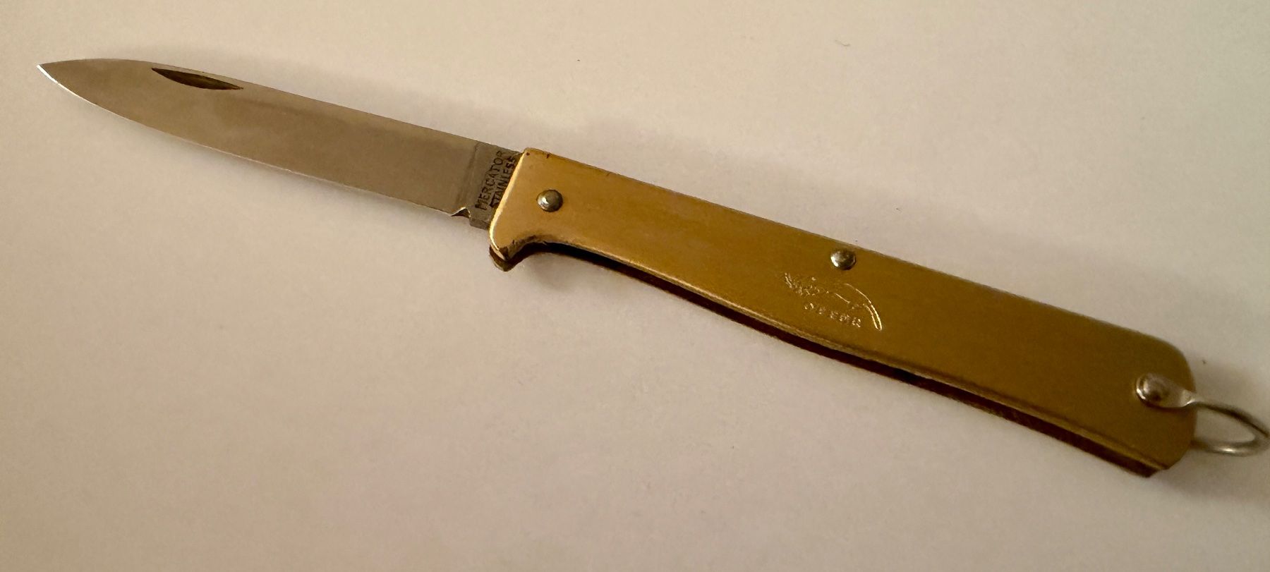 Solingen Taschenmesser: Otter Messer Mercator Messing klein neu – Neu (gemäss Beschreibung) aus Adliswil von Kiambu 1