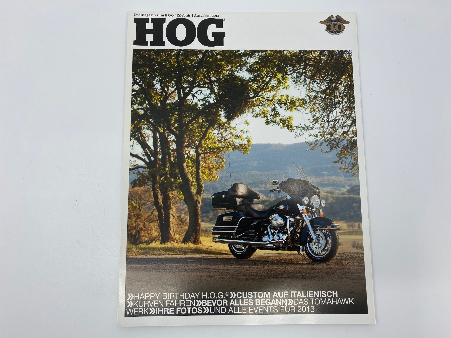 Riviste & Magazine: Harley Owners Group HOG Magazine 2013 – Usato da Langwiesen venduto da Restposten-24 1