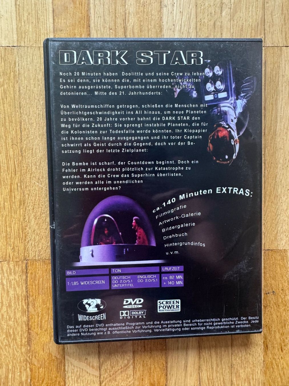 Tutti i DVDs: DARK STAR  (DVD)  JOHN CARPENTERS – Usato da Basel venduto da san_2qlq 1