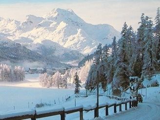 Ansichtskarten: SILVAPLANA im Winter - Auto – Gebraucht aus Jona von philajona 1